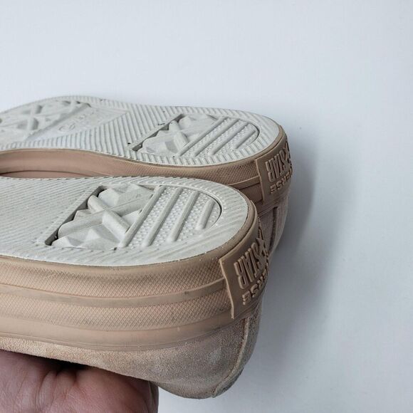 Converse All Star Shoes Womens Size 8 Pink Suede Low Top Lace Up Classic 15841C - Picture 9 of 12